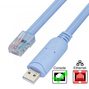 Paruht USB Console Cable, USB to RJ45 Console Serial Console Cable with Chip Compatible with Routers/Switches for Laptops in Windows, 8, 7, Vista, MAC, Linux (not ethernet Cable)