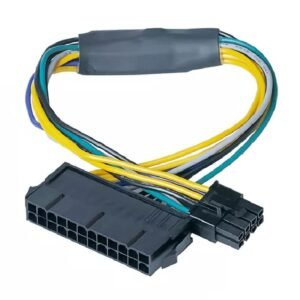 PARUHT 24 Pin to 8 Pin ATX 24-Pin to 8-Pin 18AWG Power Supply Adapter Cable for Motherboards