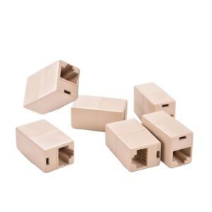 Paruht 12pcs LAN Connector | RJ45 Connector Female to Female ethernet Coupler LAN Adapter Extender RJ45 Socket Network Cat5 Cat6 Jointer