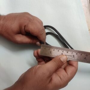 PARUHT ATX MINI 4 Pin to 2 x Right-Angle SATA 15 Pin SATA HDD SSD Hard Drive 45cm Power Supply Adapter Cable Motherboard (MINI 4 Pin, not Regular)