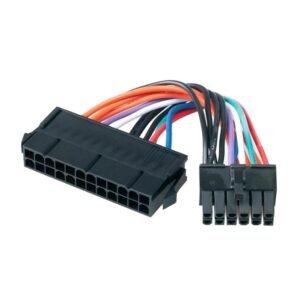 Paruht ATX 24 Pin Female to 12 Pin Male Power Supply Cable Cord PSU