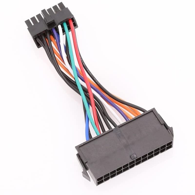 Paruht ATX 24 Pin Female to 12 Pin Male Power Supply Cable Cord PSU - Image 3