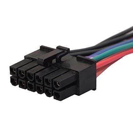 Paruht ATX 24 Pin Female to 12 Pin Male Power Supply Cable Cord PSU - Image 4