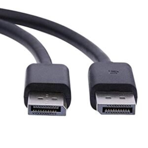 PARUHT DisplayPort DP to DP DisplayPort Cable, DP to DP Male to Male Cable Cord for PC, Laptop, TV & Gaming Monitor – 4K@30Hz Resolution Ready (1.8 meters, 180 cms)