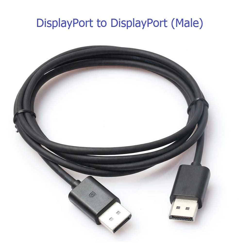 PARUHT DisplayPort DP to DP DisplayPort Cable, DP to DP Male to Male Cable Cord for PC, Laptop, TV & Gaming Monitor - 4K@30Hz Resolution Ready (1.8 meters, 180 cms) - Image 6