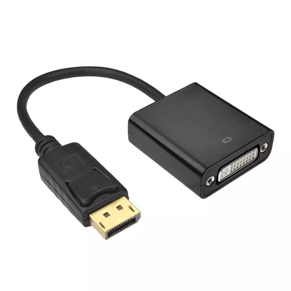 Paruht Displayport DP Male to DVI-I Female Cable Adapter