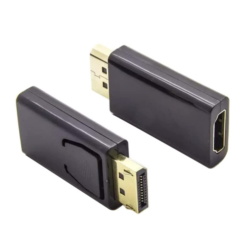 Paruht DisplayPort to HDMI Adapter, DP to HDMI 1080p@60Hz FHD Converter Uni-Directional Display Port DP to HDMI Passive Adapter 1.3 Version Compatible with PC, Laptop, Monitor, TV, Projector for video - Image 3