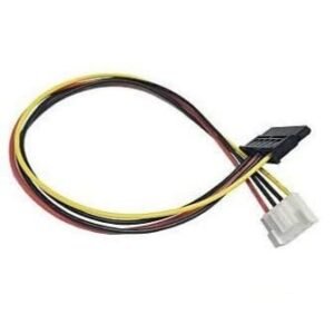 PARUHT 1pc DVR HDD Power Cable 4pin Mini Power Cable/Adapter to Power one 15 pin SATA HDD and peripherals