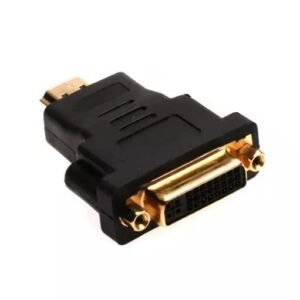 Paruht HDMI Male to DVI 24+5 Female Converter Adapter