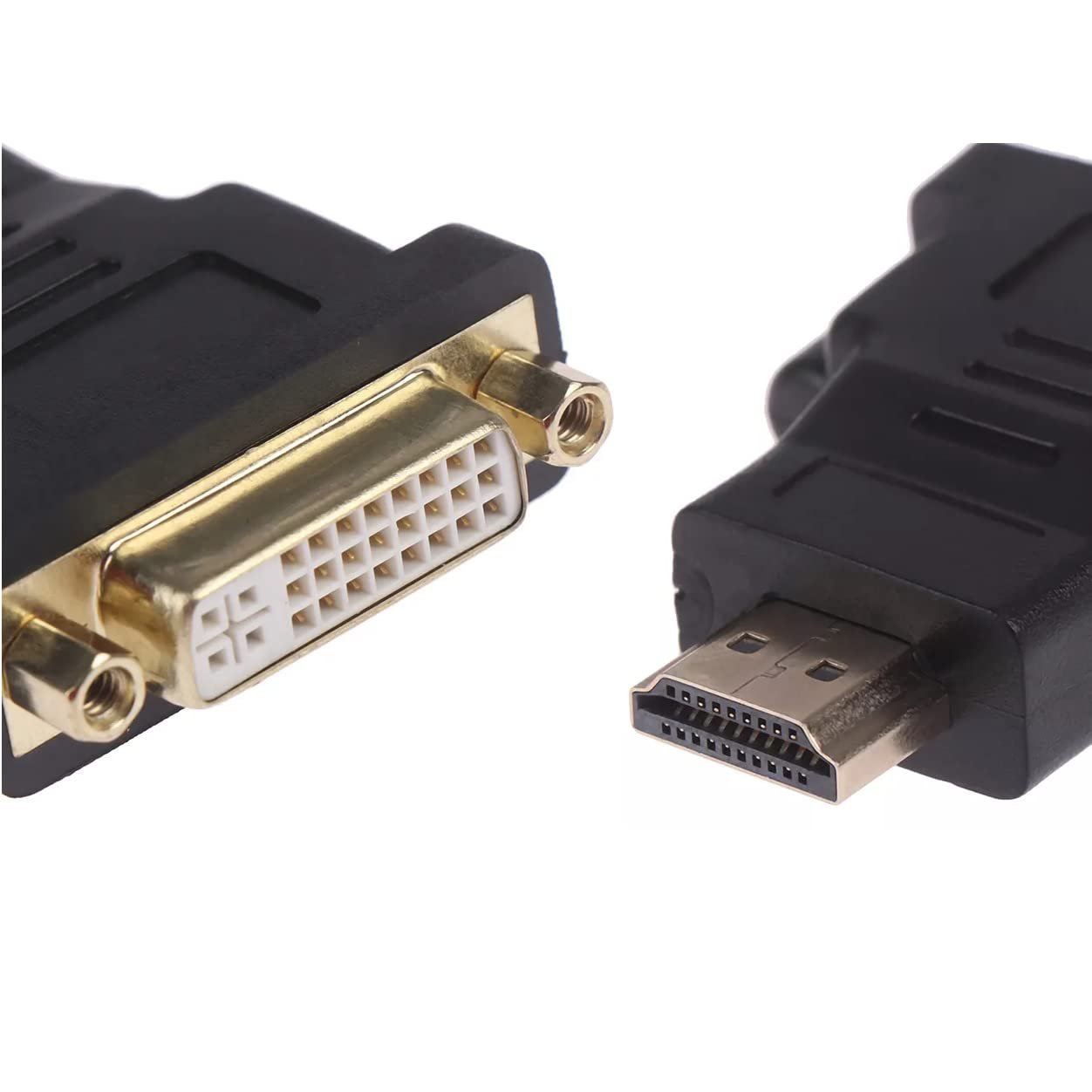 Paruht HDMI Male to DVI 24+5 Female Converter Adapter - Image 2
