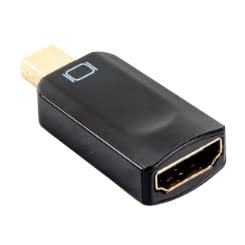 PARUHT Mini DP Thunderbolt Mini Display Port Male to HDMI Female Adapter Converter (Mini DP to HDMI) - Image 3