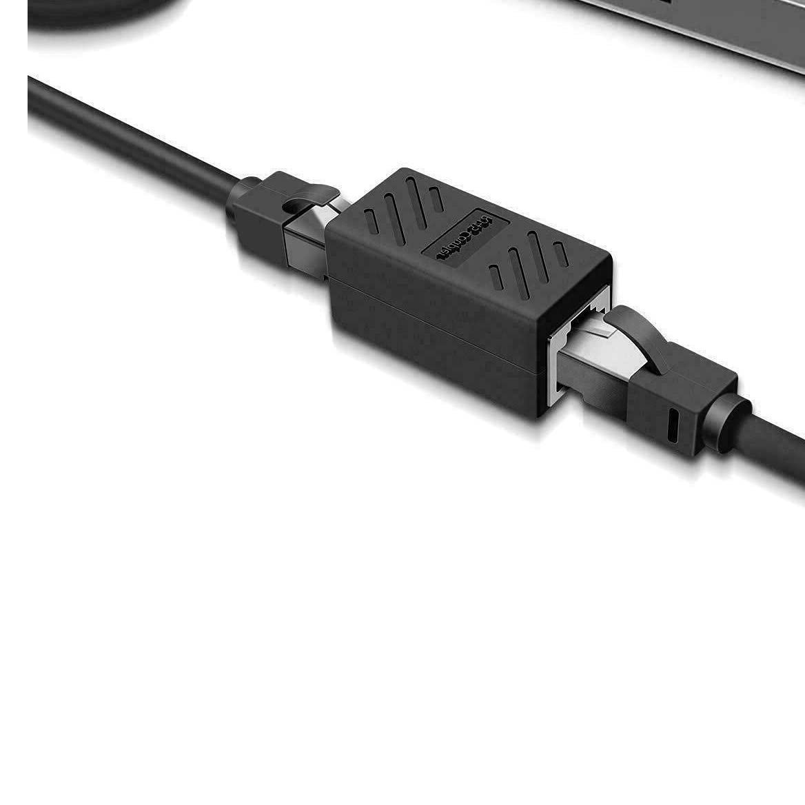 PARUHT RJ45 Coupler Ethernet Coupler Cat7, Cat6 Cat5e RJ45 8P8C Inline lan Coupler Ethernet Extender Adapter Adsl Extension Jointer Extending the Ethernet Cables Female to Female Connector - Image 6