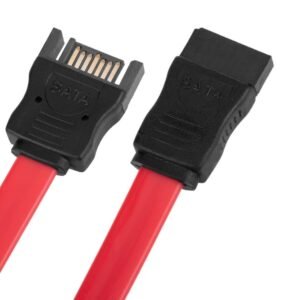 PARUHT SATA Power Cable 7 Pin Male to Female SATA ATA Data Power Combo Extension Cables Wire Cords for Hard Drive, PC, Case