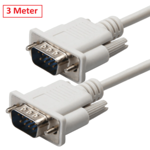 Paruht Serial Cable 9 Pin Male to Male DB9 3.0 Meters