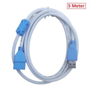 PARUHT (5.0 Meter) USB 2.0 Male to Female Extension Cable for Keyboard Mouse Printer External Hard Drive