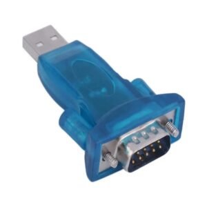 PARUHT USB 2.0 A Male to RS-232 DB9 Male Serial 9 Pin Converter Adapter