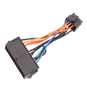 PARUHT 24 Pin Female to 10 Pin Male Adapter Power Supply Cable 10cm