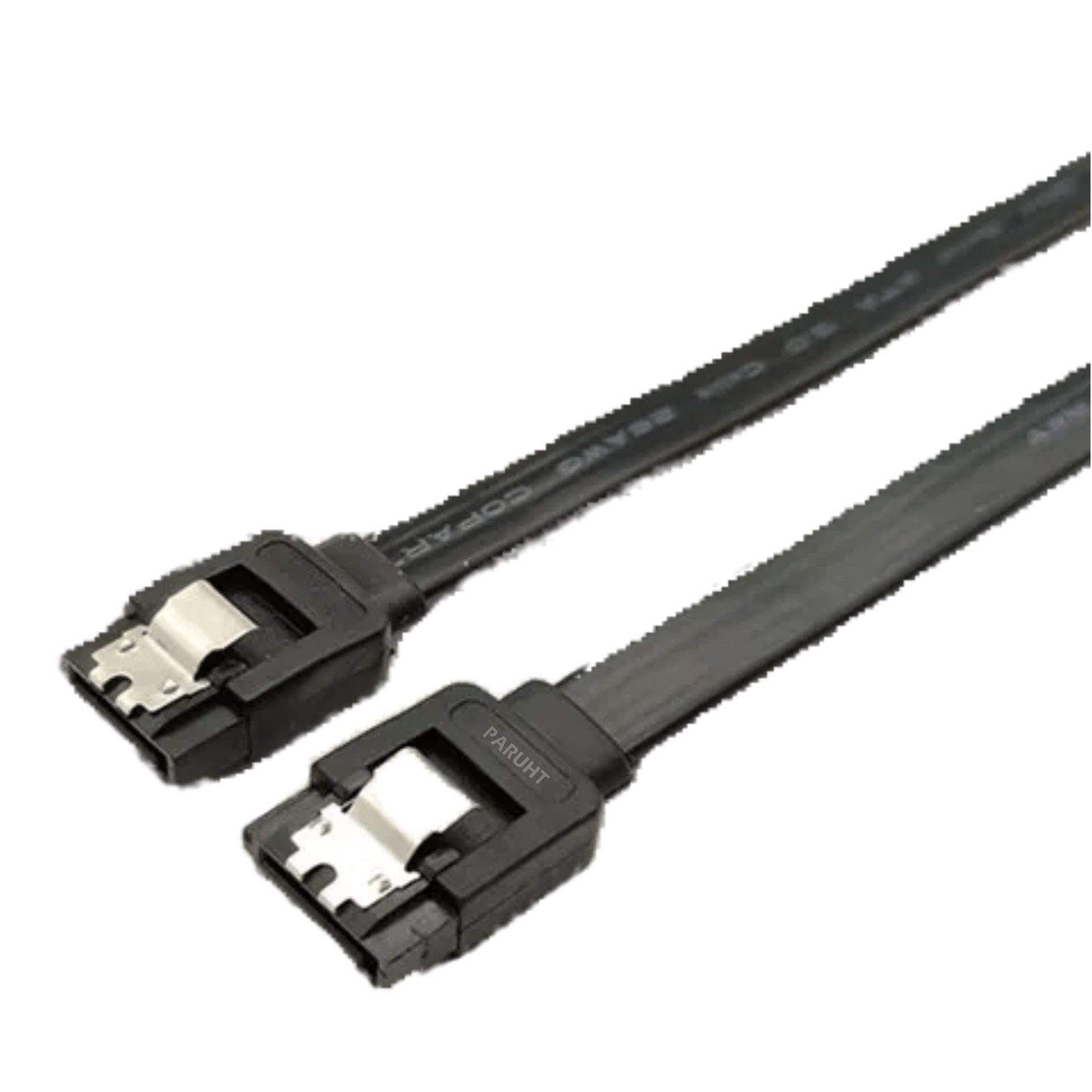 PARUHT Cable Combo, 4 Pin Molex to 2X Sata Power Y PLUS SATA III Data Cable with Locking Latch - Image 6