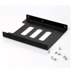 PARUHT 2.5″ to 3.5″ Bay SSD/HDD Internal Hard Drive Holder Metal