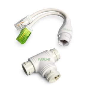 PARUHT POE T Multiplexer Splitter, Poe Synthesizer Separator Converter Cable Connector